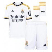 Dětský fotbalový dres Real Madrid Daniel Carvajal #2 2023-24 Domácí Krátký Rukáv (+ trenýrky)